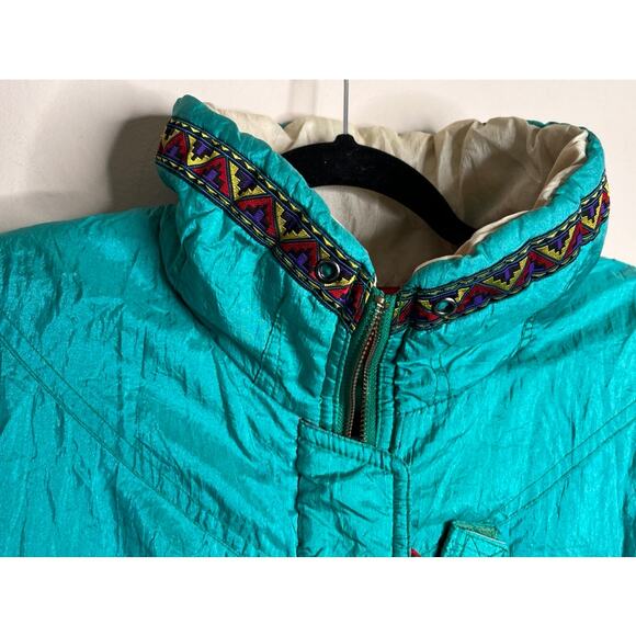 VINTAGE 80s 90s PA Originals Men's Large Retro Ski Jacket - Picture 2 of 10